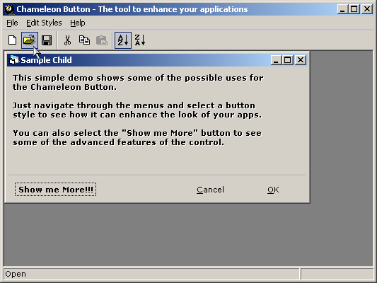Chameleon Button Screenshot